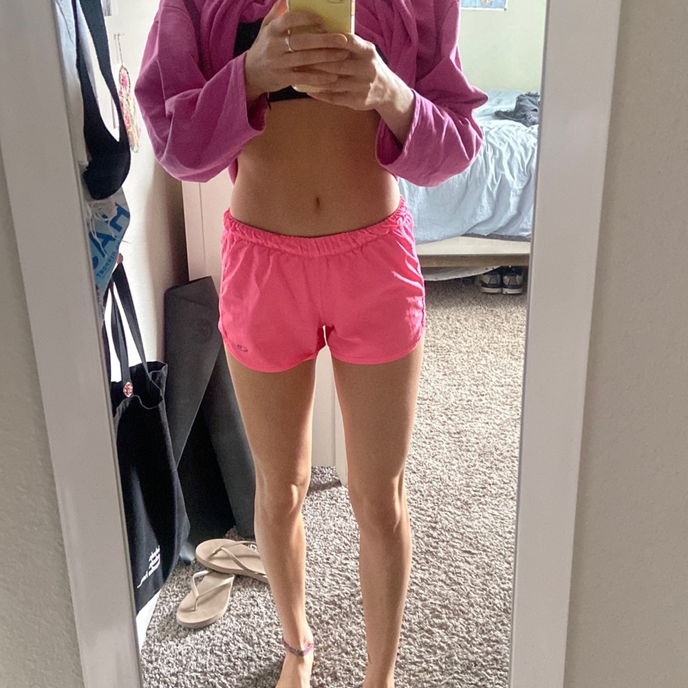 Vintage pink champion shorts